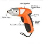 45 In1 Non-slip Rechargeable Cordless Screwdriver/Drill Set, -Red - Image 2