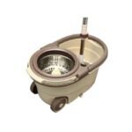 360° Mopper Bucket Set Wheels Spin Head Mop- Cream - Image 3