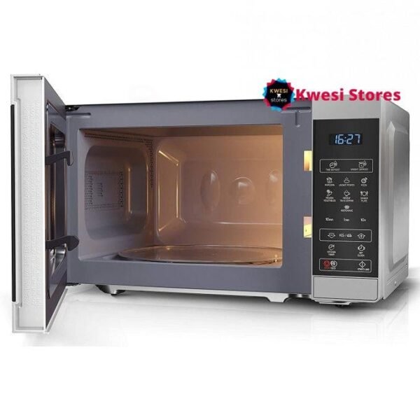 Sharp 28 Liters Microwave with Enamel Interior - Silver