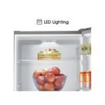 Hisense 231l /178l/165l Double Door Bottom Freezer Refrigerator - Silver - Image 2