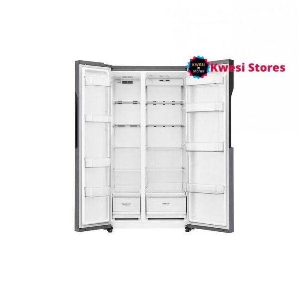 LG Side By Side Fridge GC-B247KQDV 679 Liters- Silver