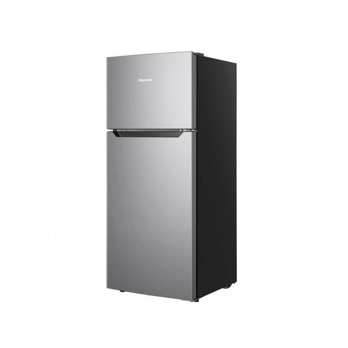 328929-1.jpg Hisense 328L Double Door Refrigerator - Silver - Image 1