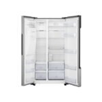 Hisense 700L Side by Side with Water & Ice Dispenser - Silver - Image 4