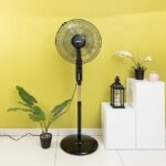 Geepas GF9489 Pedestal Fan, 16inches - Black - Image 4