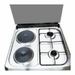 Blueflame 2Gas + 2Electric 60 by 60 cm S6022ERF Cooker - Inox Silver - Image 2