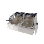 Owngreat Double Deep Fryer 12 Litres - Silver - Image 3