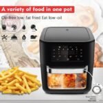 RAF 16L Electric Digital Air Fryer -Black - Image 2