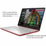 Hp 15.6" HD Intel Pentium Gold, 500 GB, 4GB RAM, Win10 - Scarlet Red