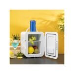 Geepas Mini Refrigerator With Cold And Warm Function Car & Home- White - Image 3