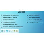 Venus VG165 120L Single Door Refrigerator in Silver - Perfect for Home & Office - Image 3