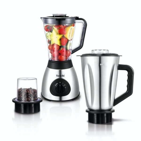 Saachi 3-in-1 Blender/Grinder NL-BL-4410-BK