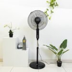 Geepas GF9489 Pedestal Fan, 16inches - Black - Image 5
