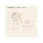 Manual Breast Pump Powerful Suction Cup Milk Extractor Feeding Bottle For Breastfeeding Pulls Nipple Milk Pump - Image 5