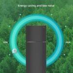 Chiq CD155 153L- Double Door Refrigerator - Black - Image 4