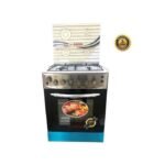 Sano 60X60 Full Gas, Timer, Ignition, Double Burner Oven With Rotisserie - Silver - Image 5