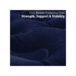 Comfort Quest 5x6 Double Air Bed Inflatable Camping Mattress - Navy Blue - Image 6