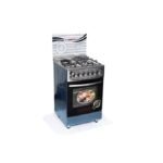 Sano 55X55 3 GAS 1 Electric Cooker With Rotisserie - Silver - Image 4