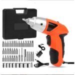 45 In1 Non-slip Rechargeable Cordless Screwdriver/Drill Set, -Red - Image 8