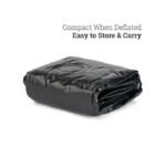 Comfort Quest 5x6 Double Air Bed Inflatable Camping Mattress - Navy Blue - Image 7