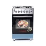 Sano 55X55 3 GAS 1 Electric Cooker With Rotisserie - Silver - Image 2