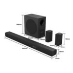 Hisense AX5100Q 580W 5.1 Ch Soundbar with Dolby Atmos - Image 2