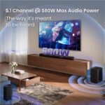 Hisense AX5100Q 580W 5.1 Ch Soundbar with Dolby Atmos - Image 3