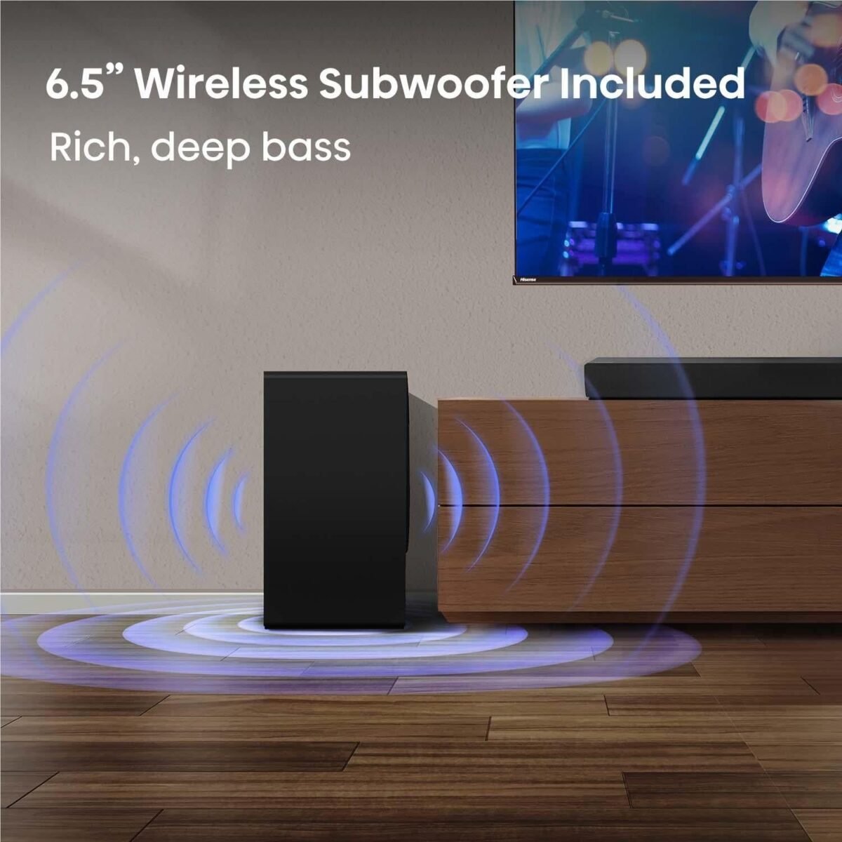 Hisense AX5100Q 580W 5.1 Ch Soundbar with Dolby Atmos - Image 5