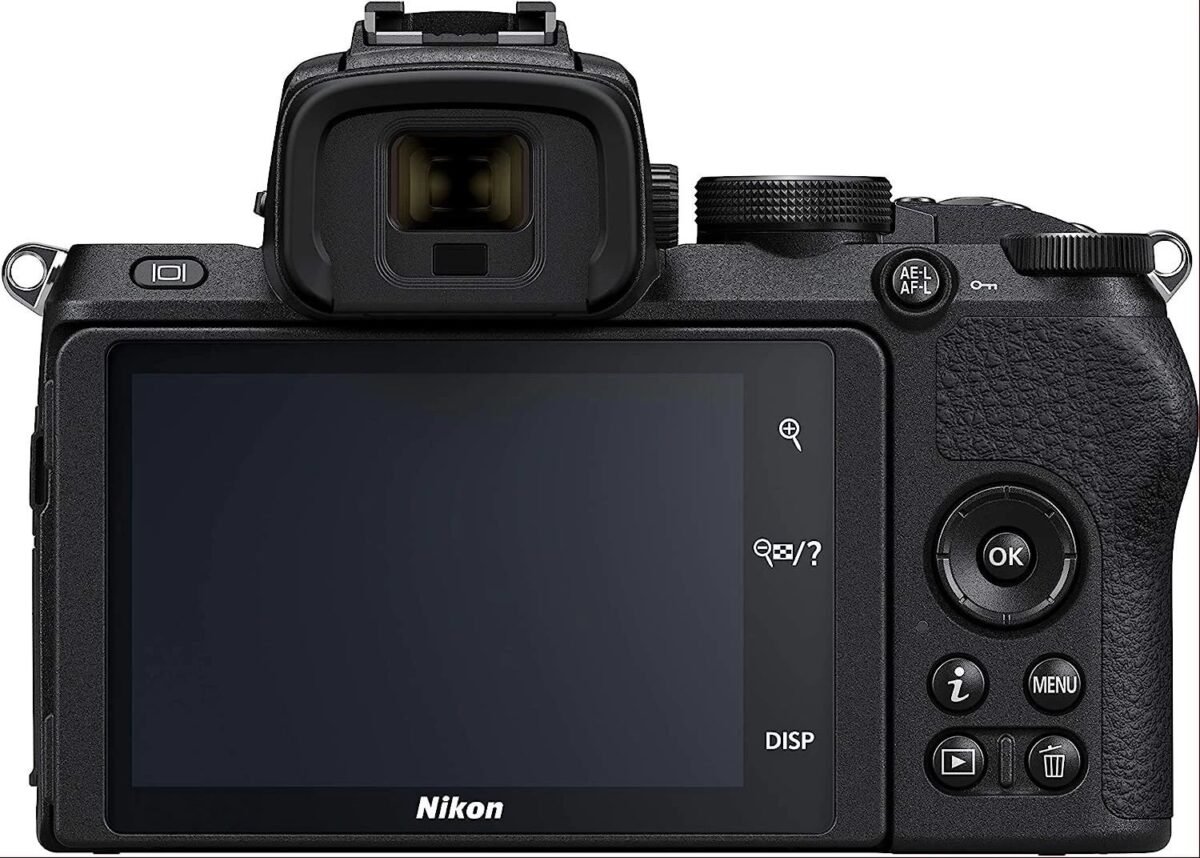 Nikon Z50 With Wide-Angle Zoom Lens | Compact Mirrorless Stills/Video Camera With 16-50mm Lens, 20.9MP, WiFi, Bluetooth, 4K UHD Video – Black - Image 3