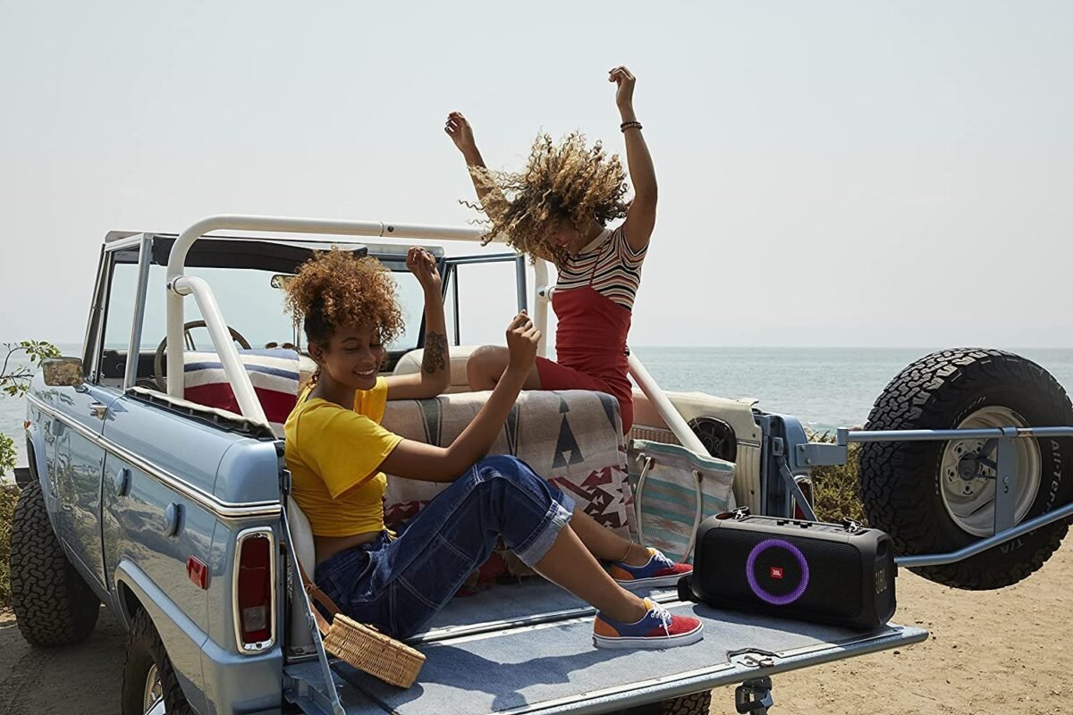 Jbl Partybox on the Go Bluetooth Speaker - Black - Image 9