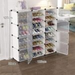 48pairs 3 columns plastic shoe rack - Image 2