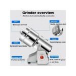 2000g High Speed Motor Electric Dry Powder Food Grinder Machine Grain Mill For Spices Grains Cereal Miller - Image 5