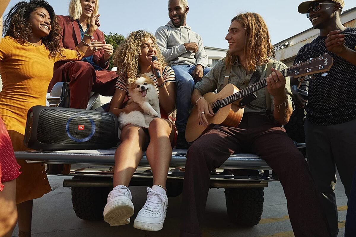 Jbl Partybox on the Go Bluetooth Speaker - Black - Image 11