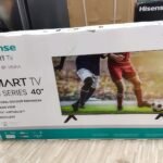 Hisense 40 Inch Smart LED TV VIDAA - Black
