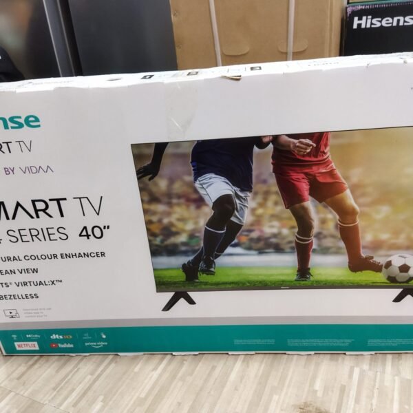 Hisense 40 Inch Smart LED TV VIDAA - Black