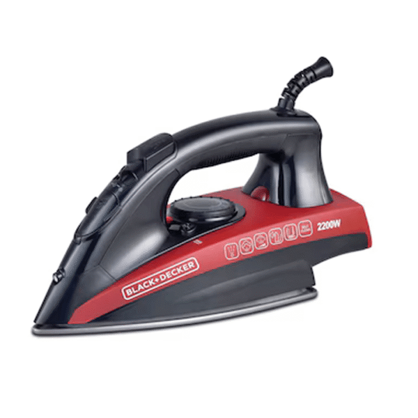 Black+Decker Steam Iron 2200W X2200-B5 Black
