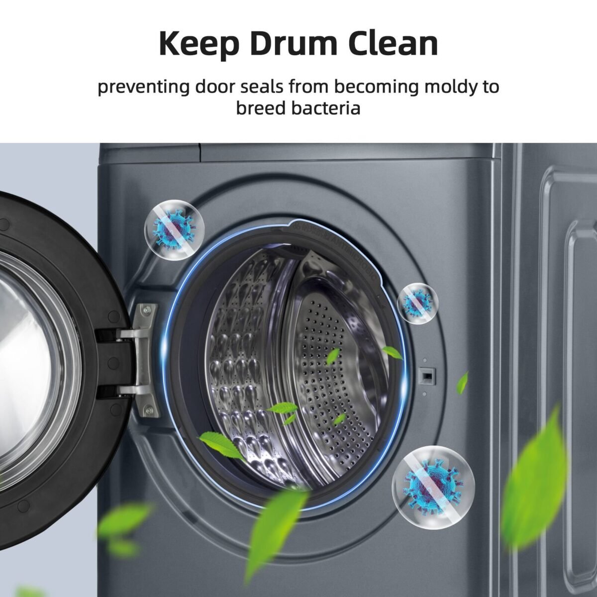 CHiQ 8kg Front Load Washing Machine - Image 3