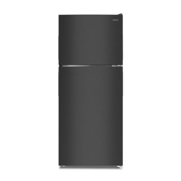 CHiQ 220L 2-Door Top Freezer Refrigerator – CTM220DBIK3, Black