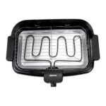 Geepas Electric Barbeque Grill, Black, GBG5480 - Image 4