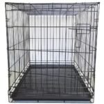 metallic Dog cage L77cm w46cm h53cm - Image 2