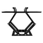 CP 402 rotating tv wall mount / brackets Movable Rotating Tv Wall Mount Flat Pannel Upto - 55" Black - Image 3