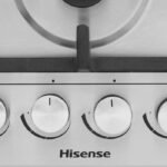 Hisense 58cm Built-in Gas Hob, 4 Burners, HHU60GAGR - Image 3