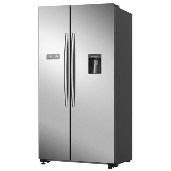 Hisense 740 Liter Side-by-Side Refrigerator with Water Dispenser, RC-74WS4SIB