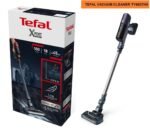 Tefal X-PERT 6.60, Cordless Stick Vacuum Cleaner, 0.55L Dust Container, Allergy Kit, 100 Watts, Purple/Grey, TY6837HO