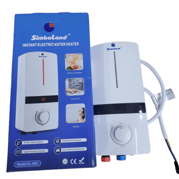 Simbaland Instant Electric Water Heater 5500W SL-55X,