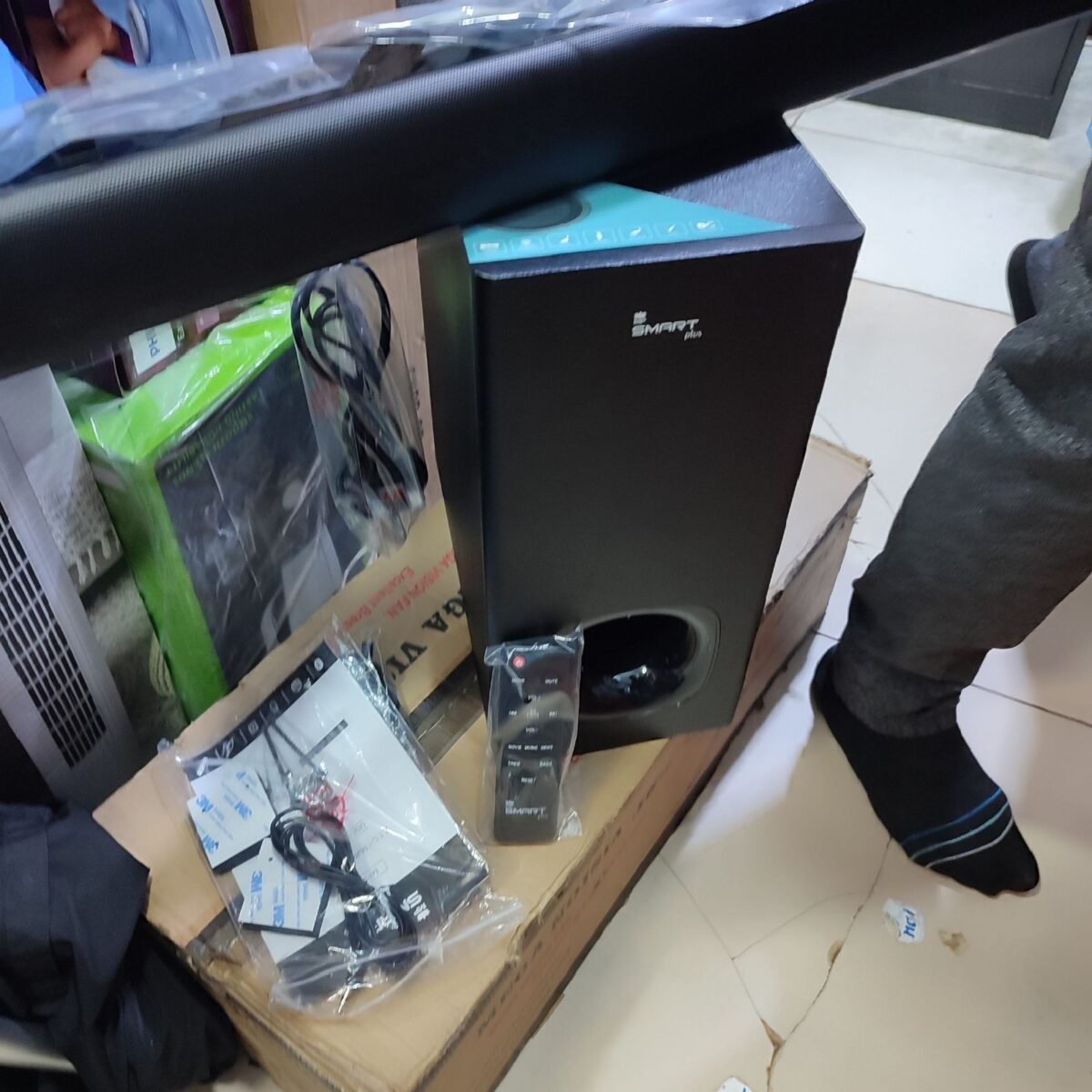 Smart Plus 2.1 inch Sound Bar MP-4600 - Black - Image 7