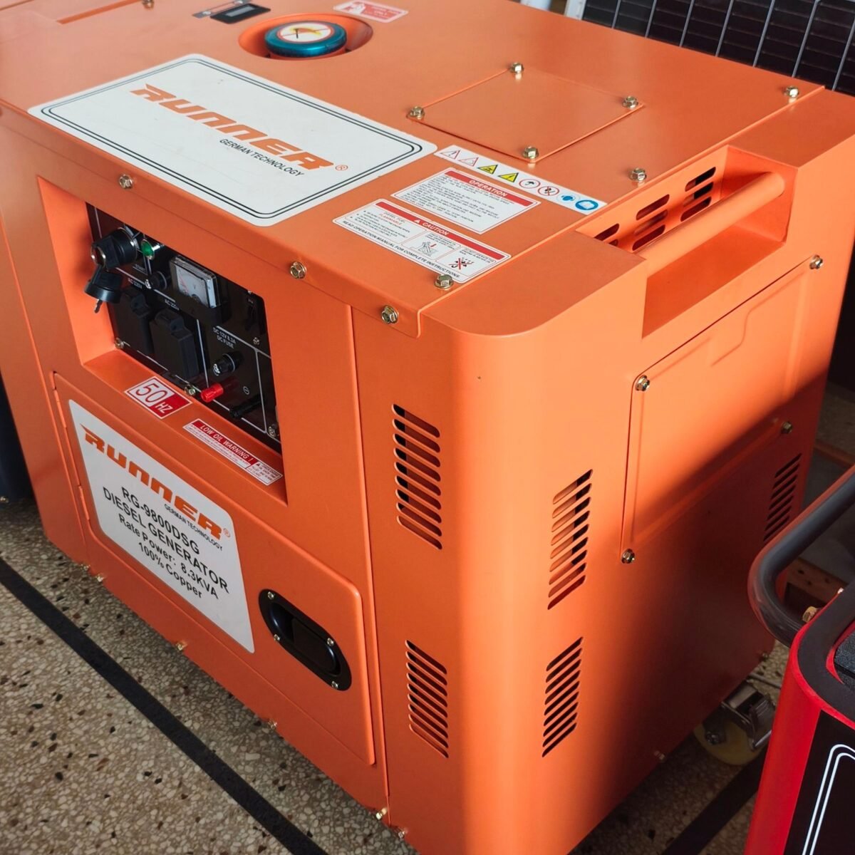 Runner-9800DSG silent diesel generator 8.3kva copper - Image 5