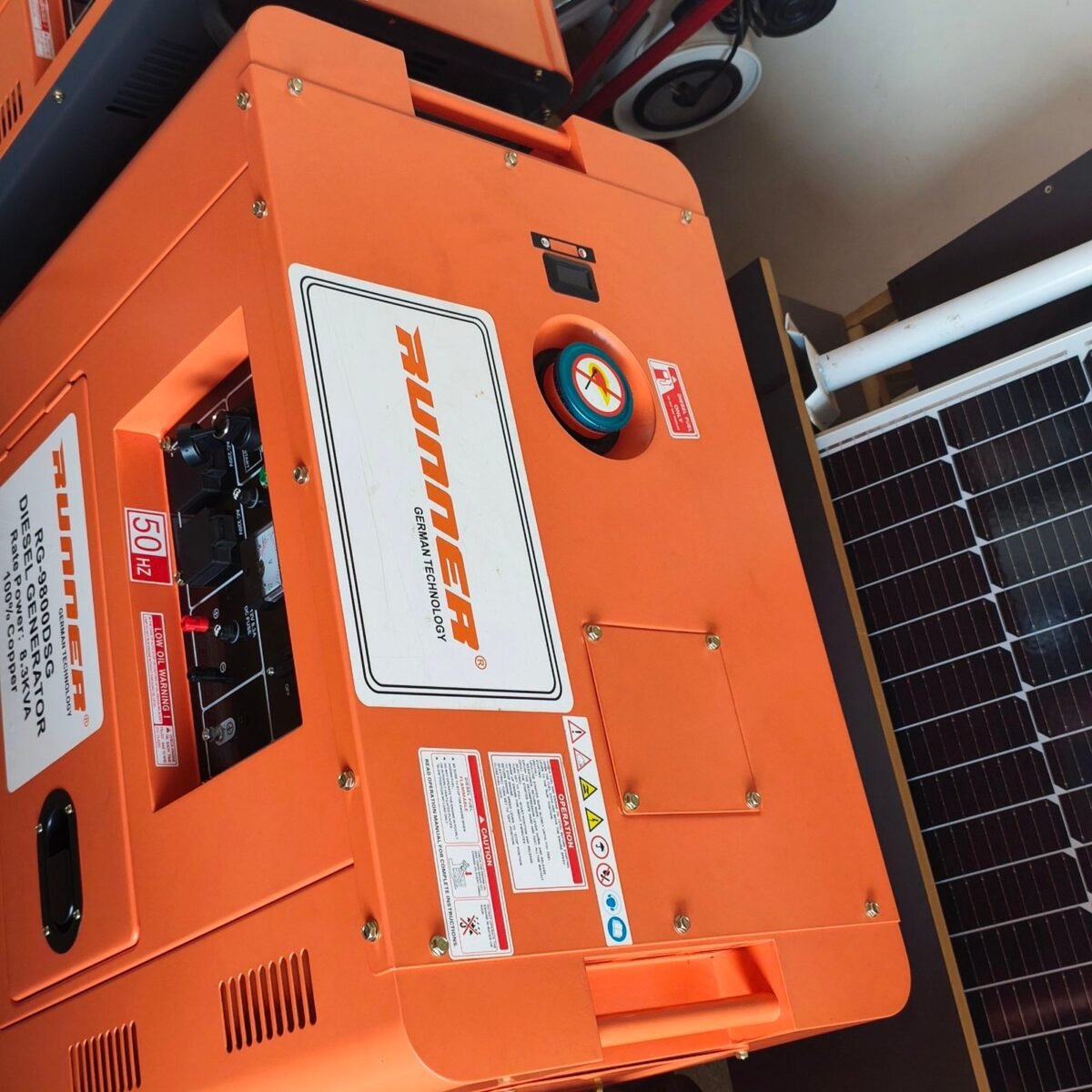 Runner-9800DSG silent diesel generator 8.3kva copper - Image 7