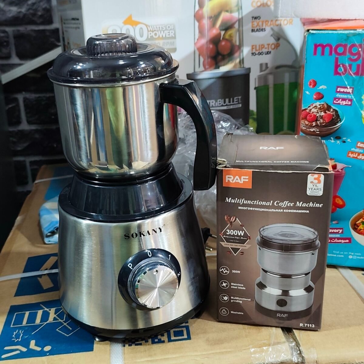 Sokany 500w stainless steel grinder - Image 2