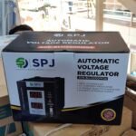 SPJ AVR-BLU5000W06 Automatic Voltage Regulator 5000W – Black