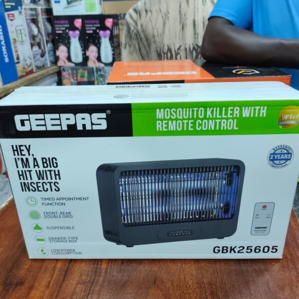 Geepas Remote-Controlled Mosquito Killer – Tested in Uganda